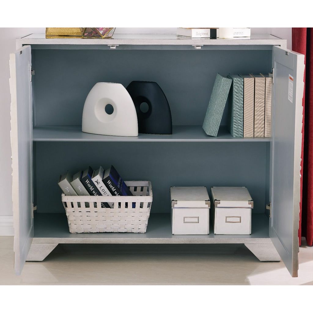 Sienna 2 Door Sideboard Champagne Silver