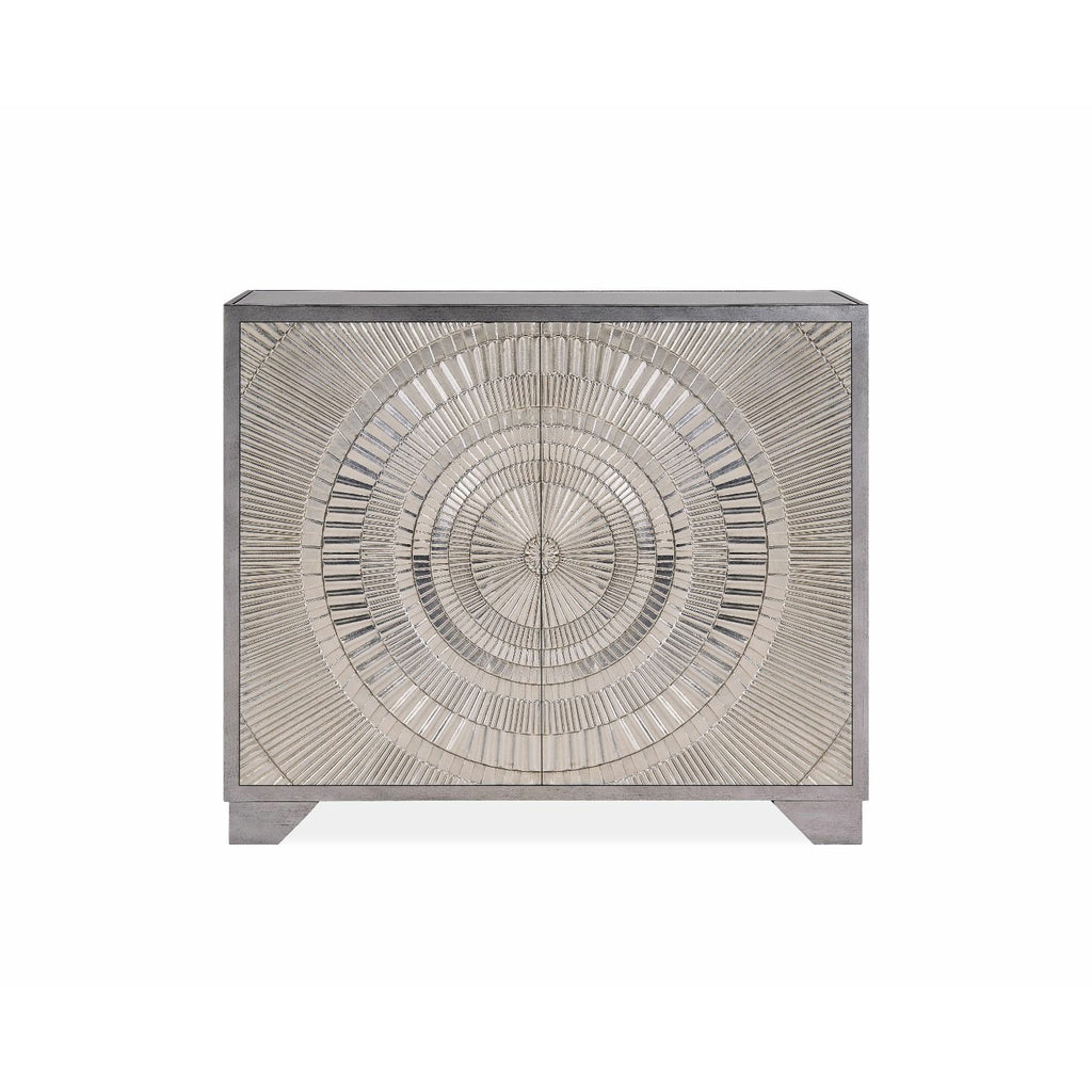 Sienna 2 Door Sideboard Champagne Silver