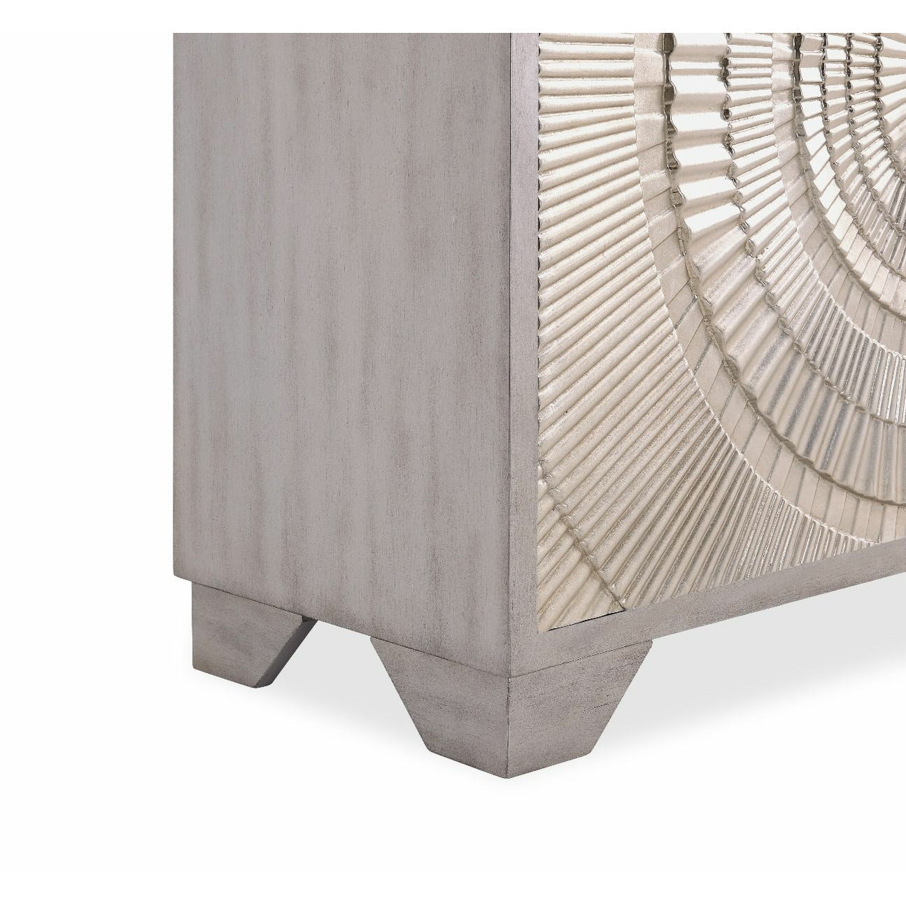 Sienna 2 Door Sideboard Champagne Silver