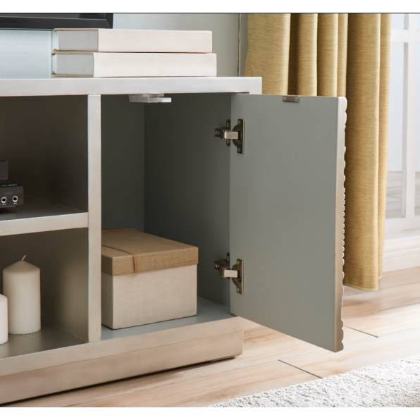 Sienna Wide TV Unit Champagne Silver