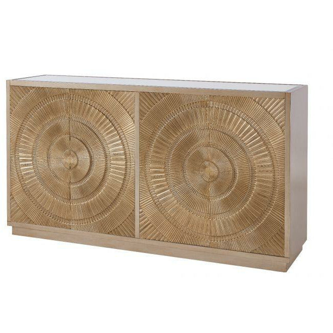 Sienna 4 Door Sideboard Gold