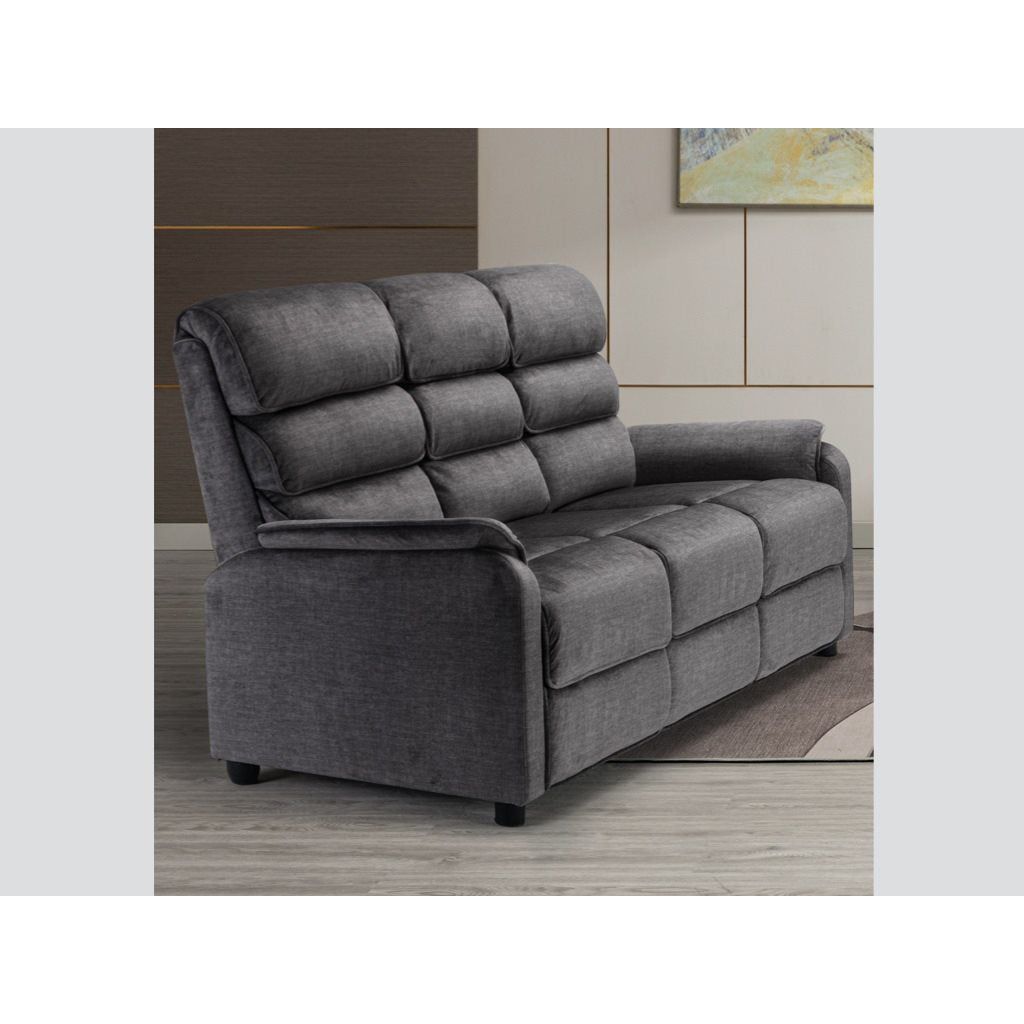 Doralee Sofa Range Fixed - Grey Fabric