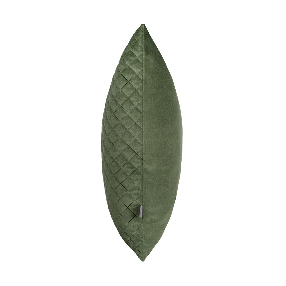 Scatter Box Erin Diamond 50x50cm Cushion, Earth Green