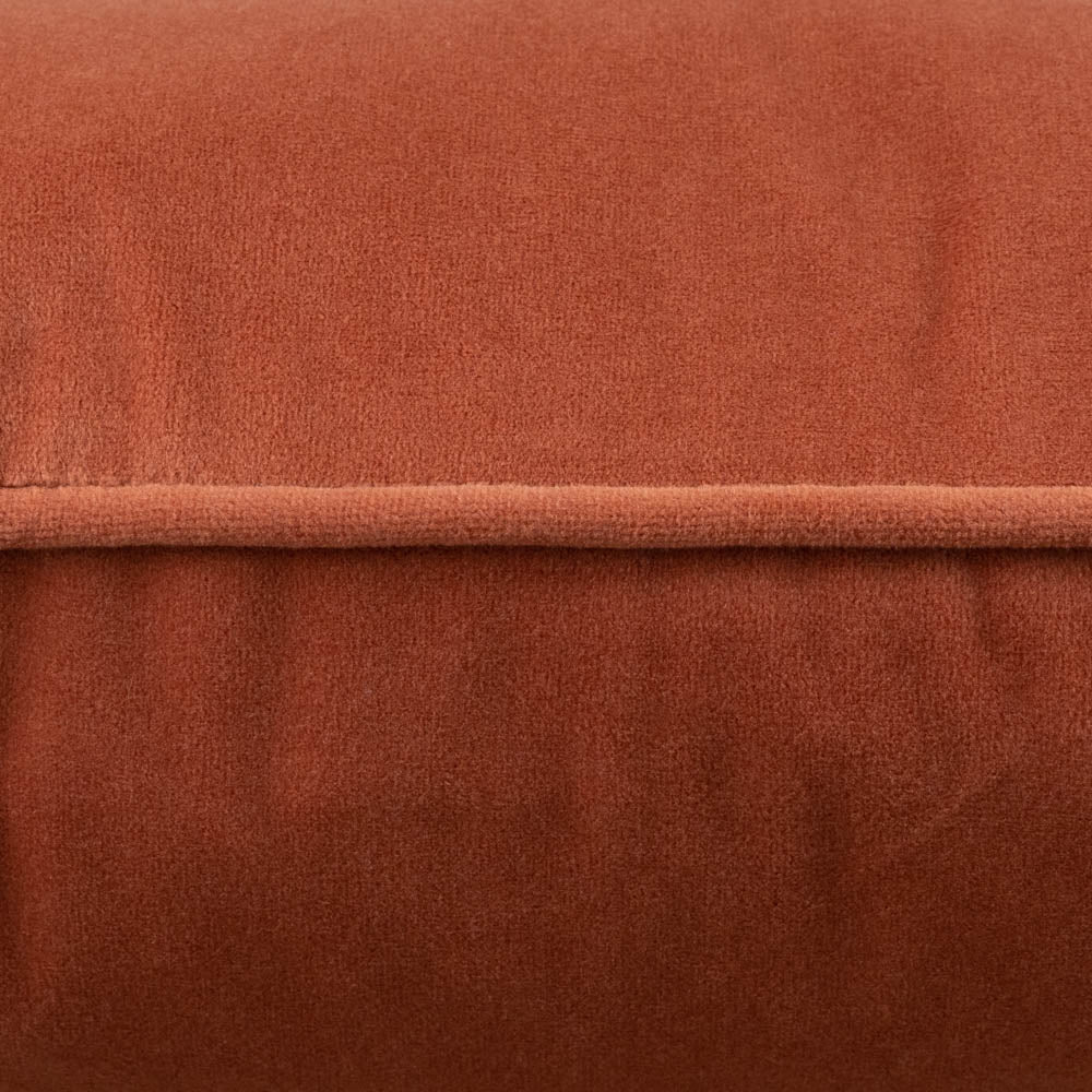 Scatter Box Erin Plain 45x45cm Cushion, Clay