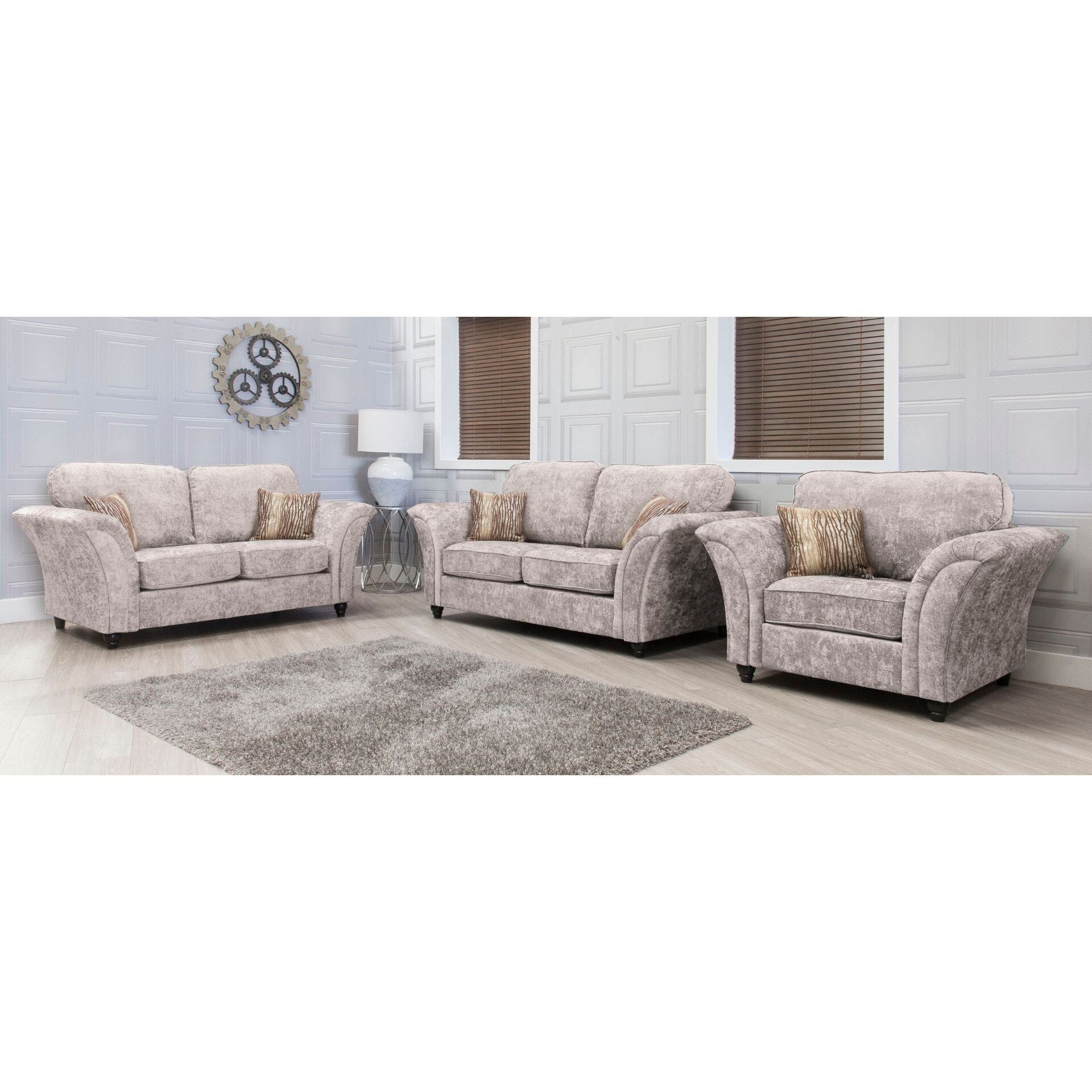 Kensington  Sofa Range  - Alaska Truffle Fabric