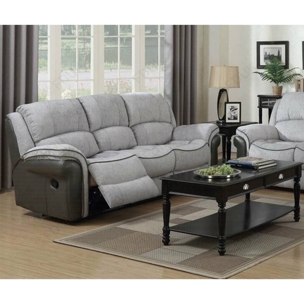 Farnham Fusion 3 Seater Grey / Light Grey