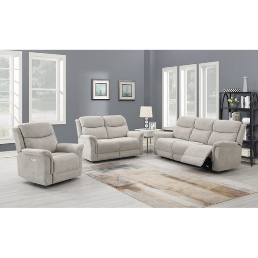 Ferris Electric Recliner Sofa Range - Beige