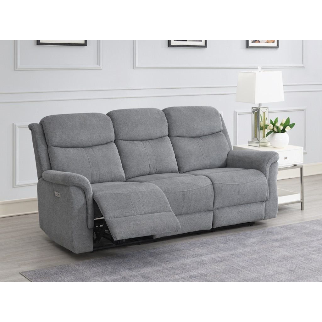 Ferris Electric Recliner Sofa Range - Grey