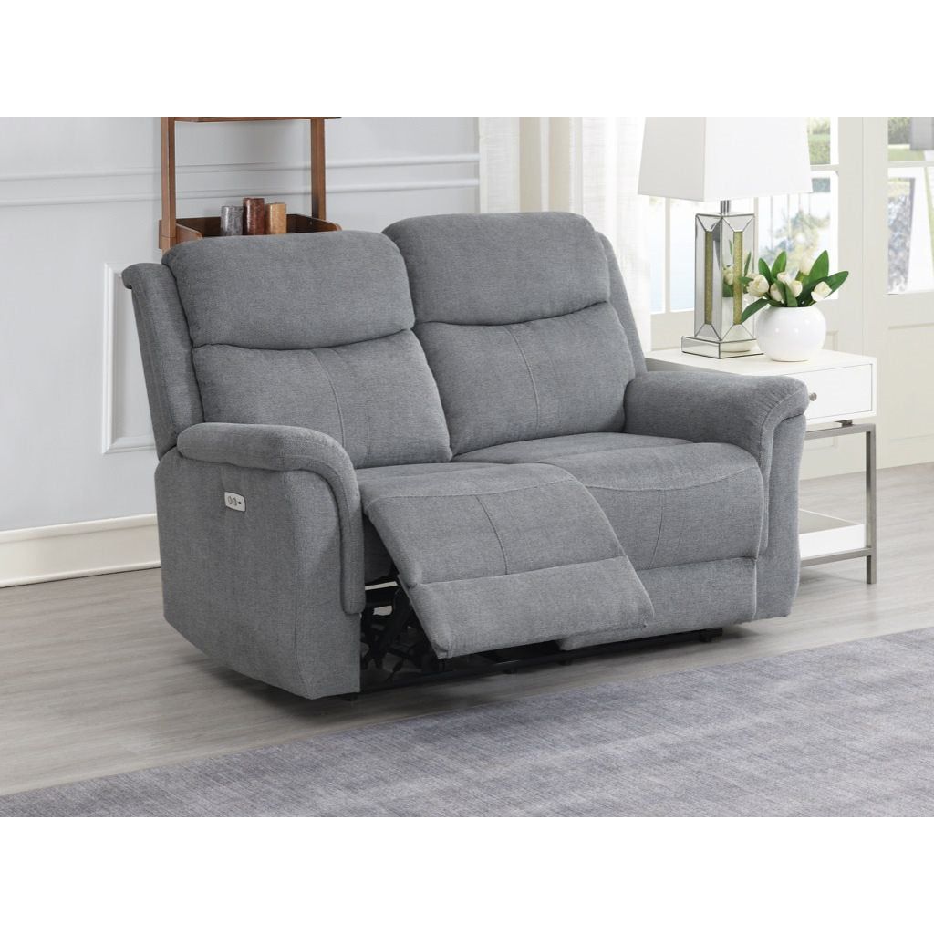 Ferris Electric Recliner Sofa Range - Grey