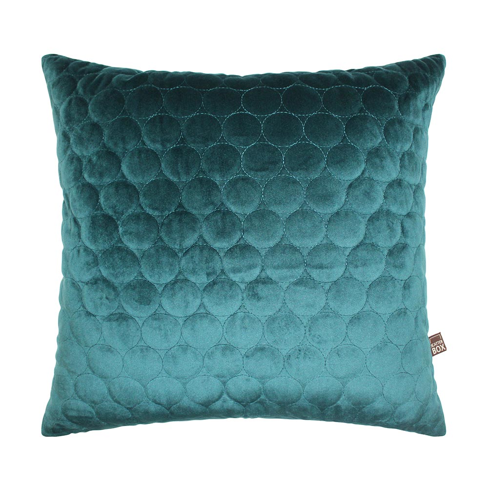 Scatter box - Halo Teal 45 x 45cm