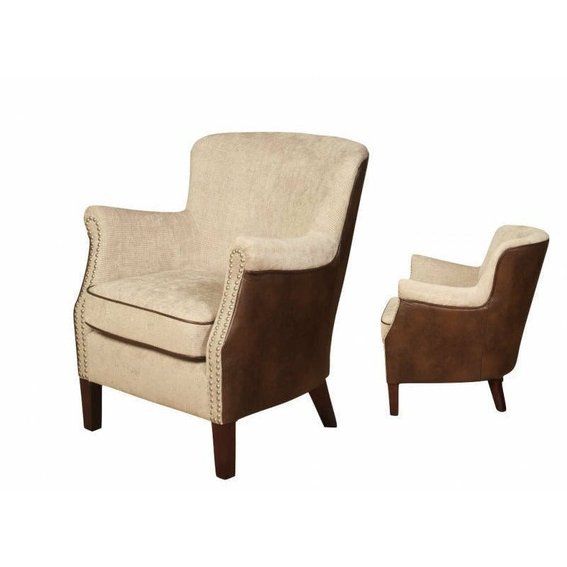 Harlow  Chair Mink/Tan Fusion