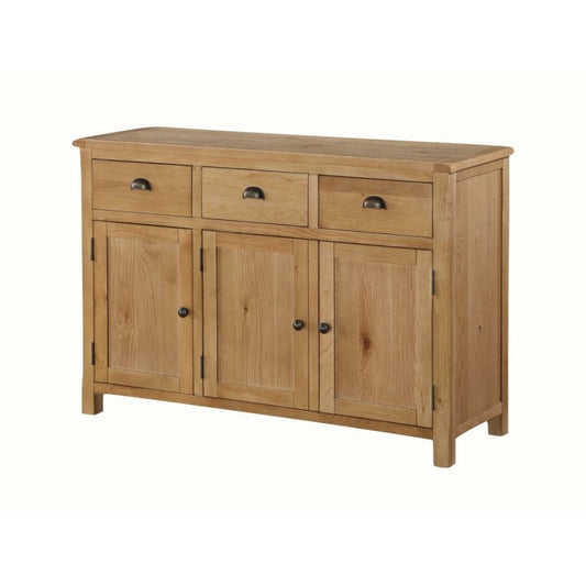 Clonmel Oak 3 Door Sideboard