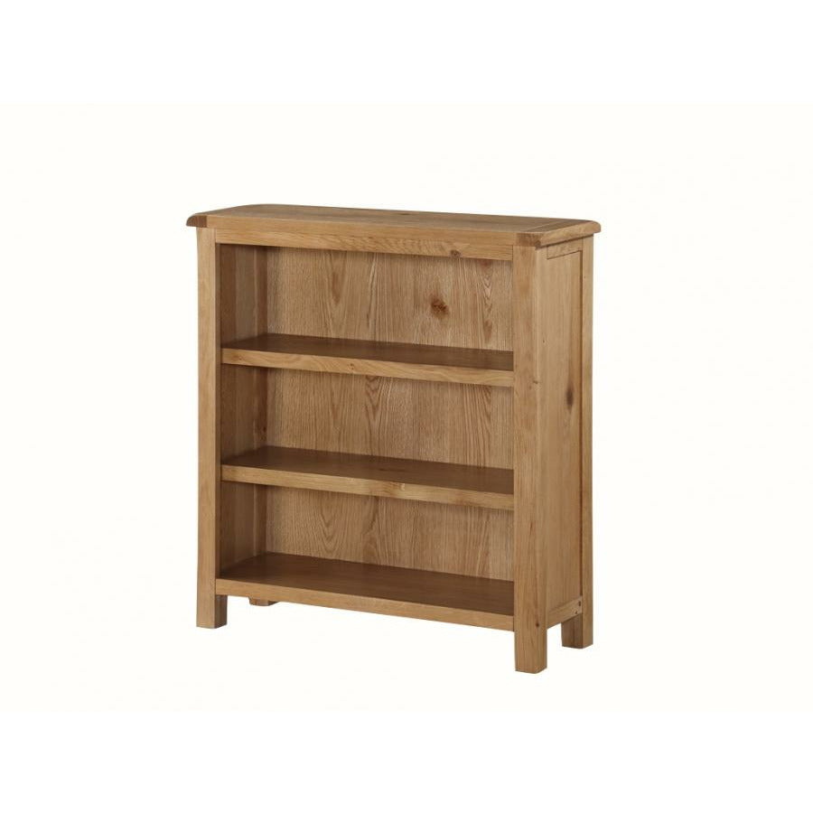 Clonmel Oak Low Bookcase