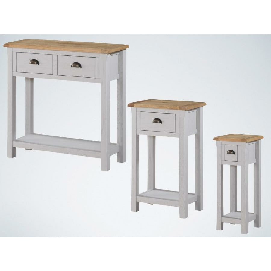 Clonmel Painted Oak 1 Drawer Console Table