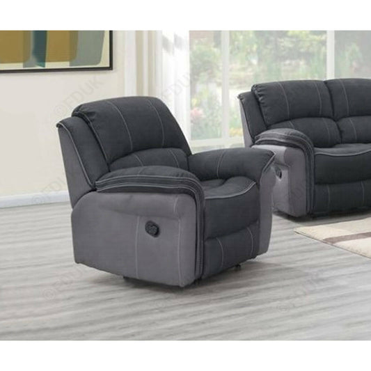 Bambury Fusion 1 Seater Charcoal