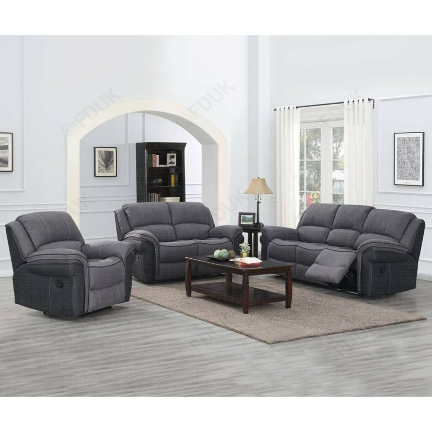 Bambury Fusion Sofa Range Grey