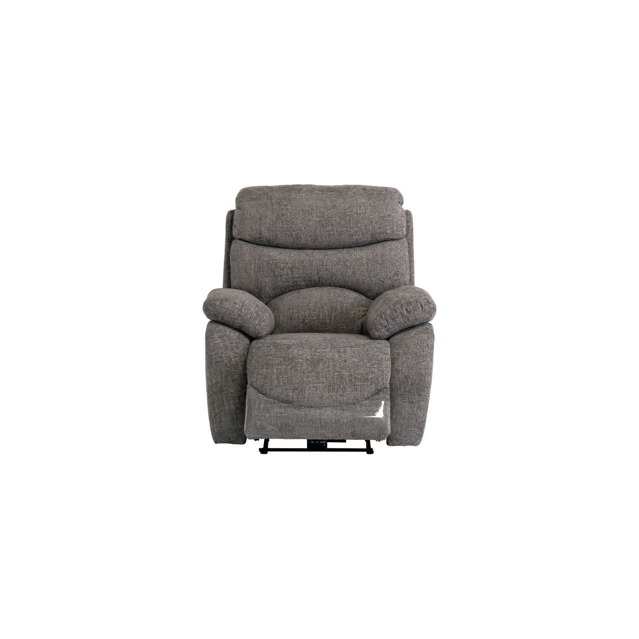 Lenny Electric Sofa Range  - Ash Chanel Fabric