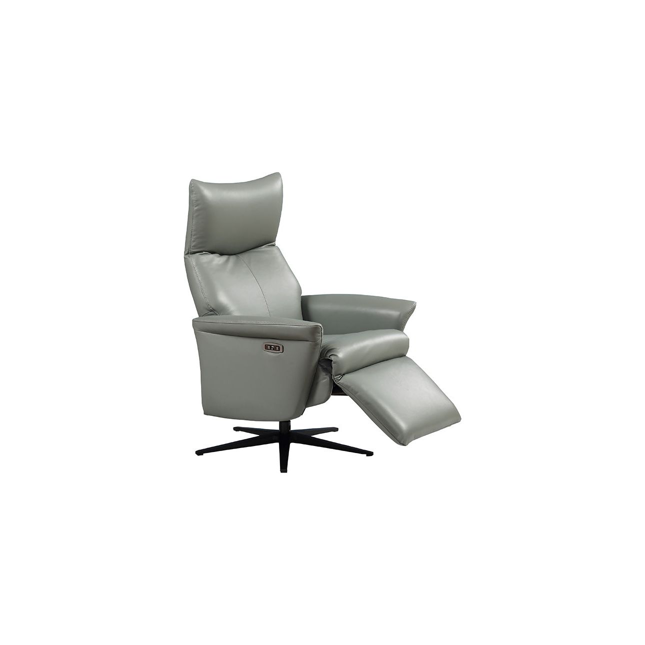 Darragh Electric Recliner Accent Chair - Steel