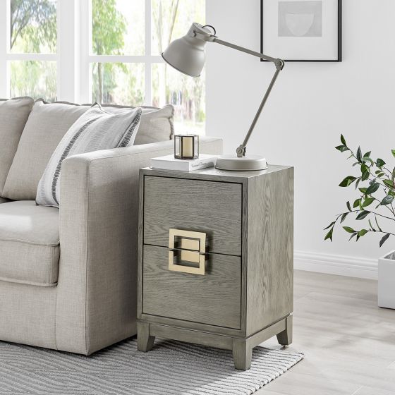 Charleston 2 Drawer End Table