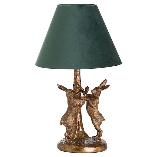 GOLD MINI HARE LAMP