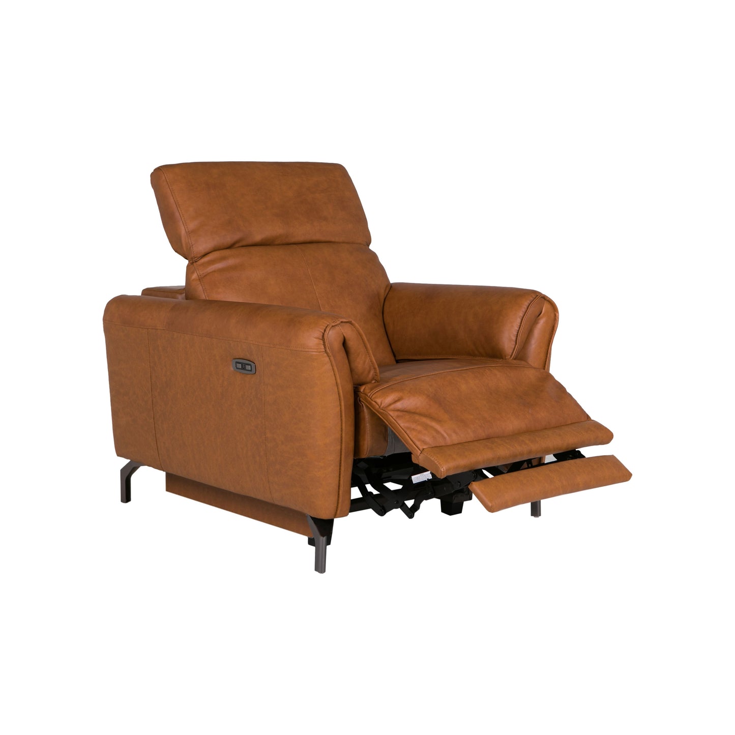 Santos Italian Leather  Electric Recliner sofa range -Tan