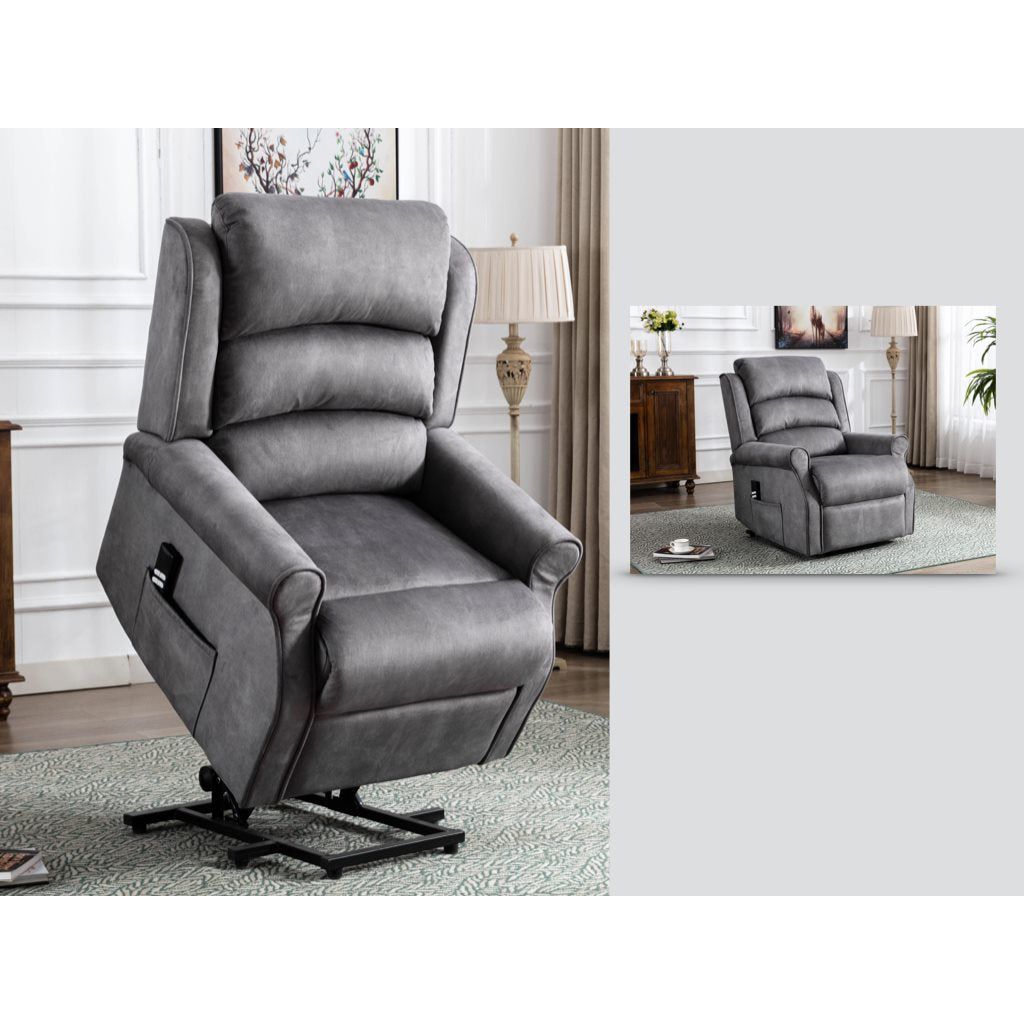 Nemo lift & tilt Dual Motor Armchair - Grey