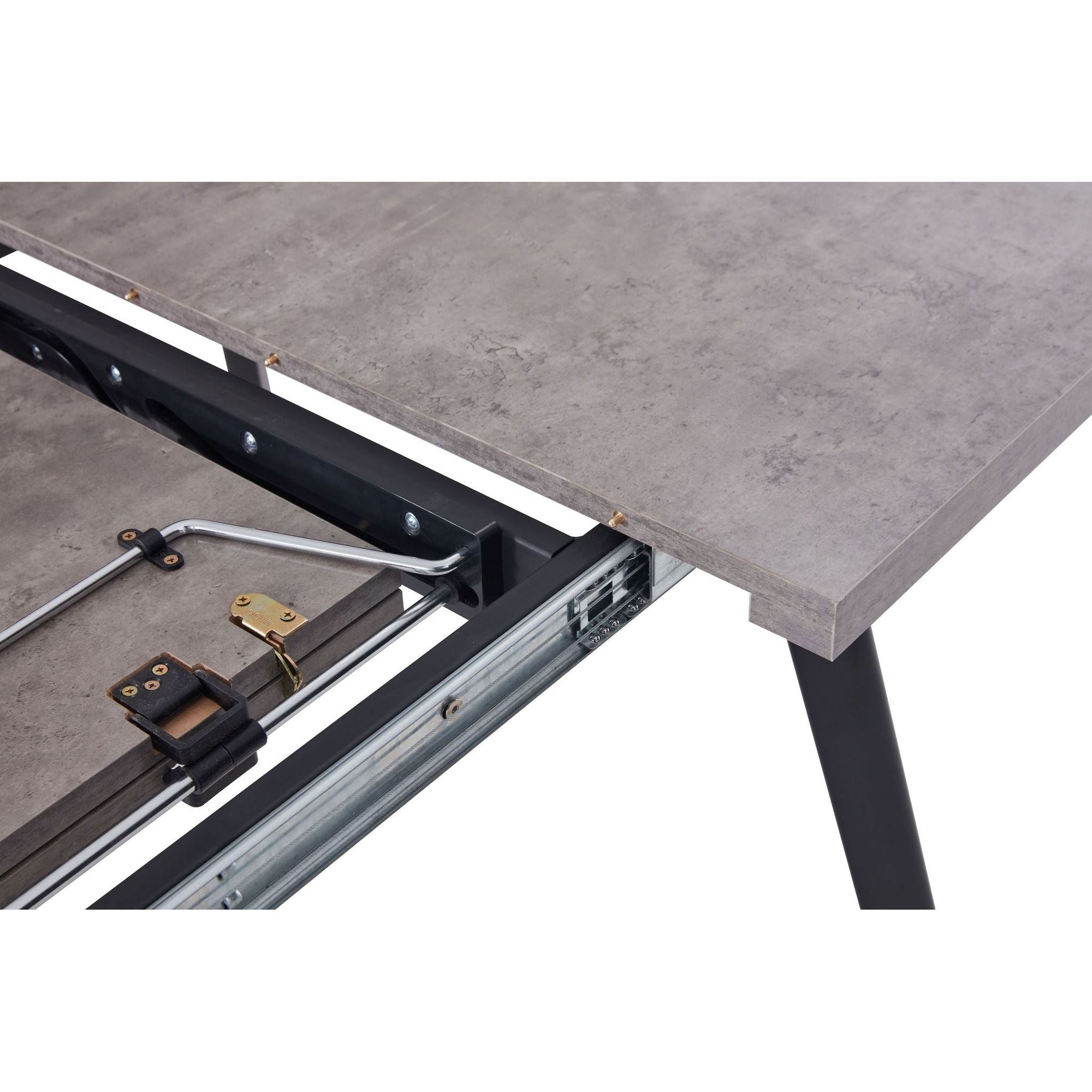 Freddy  Dining Table 1.4m/1.9m - Grey