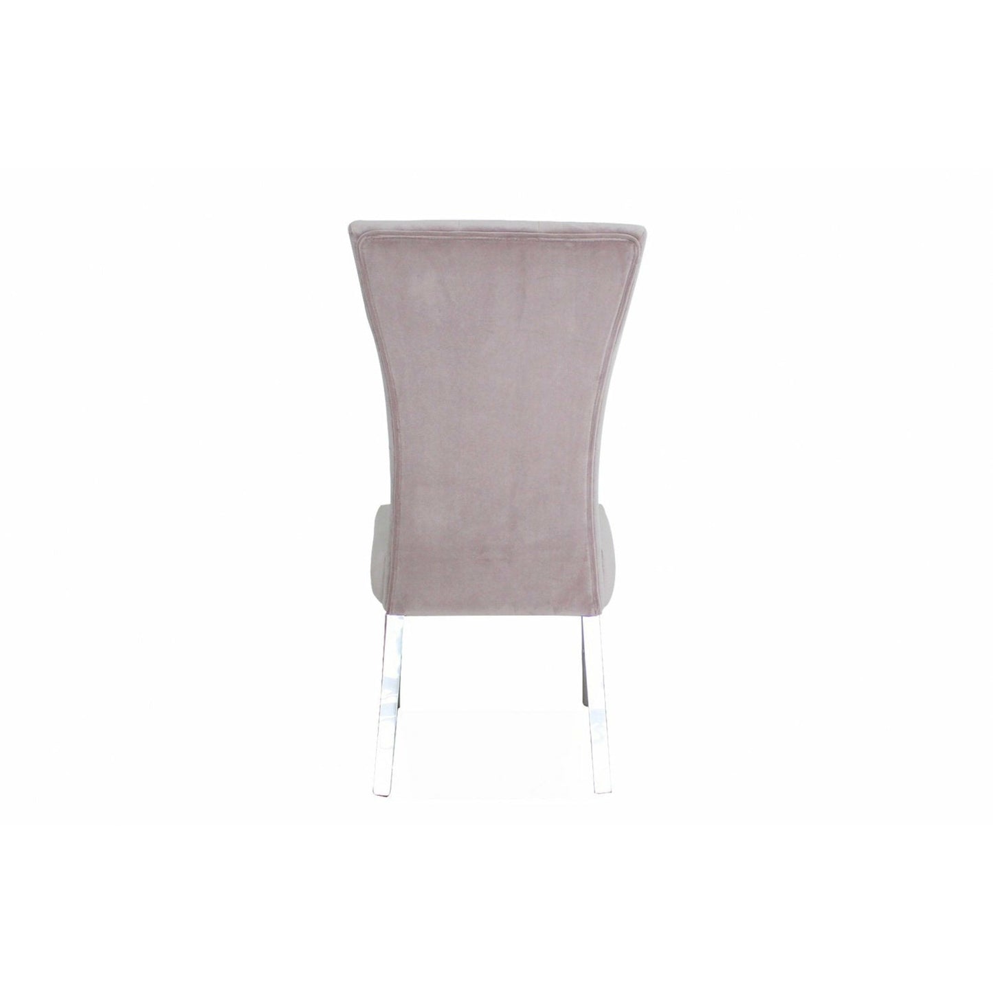 Pembroke Chair Chrome Legs Taupe