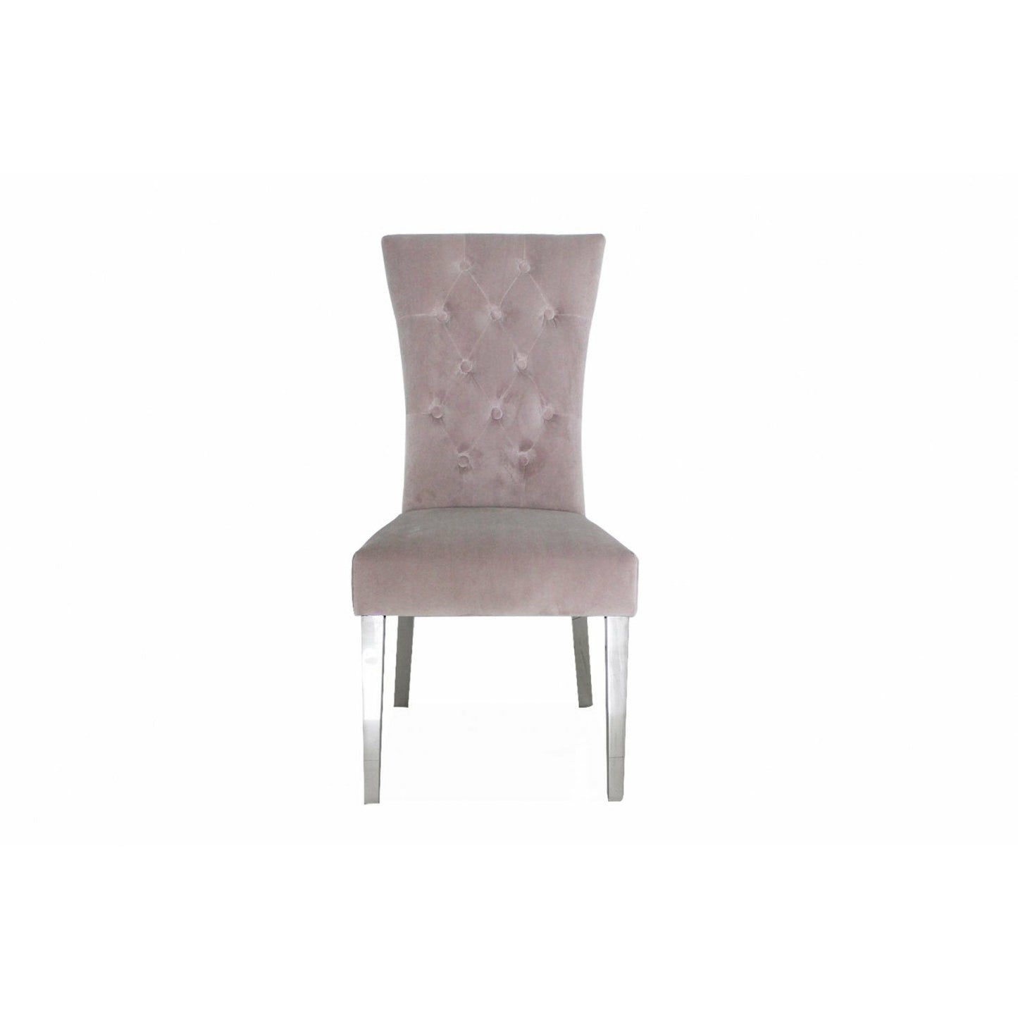 Pembroke Chair Chrome Legs Taupe