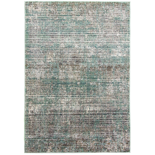 Green Abstract Rug - Mystique Bohemian