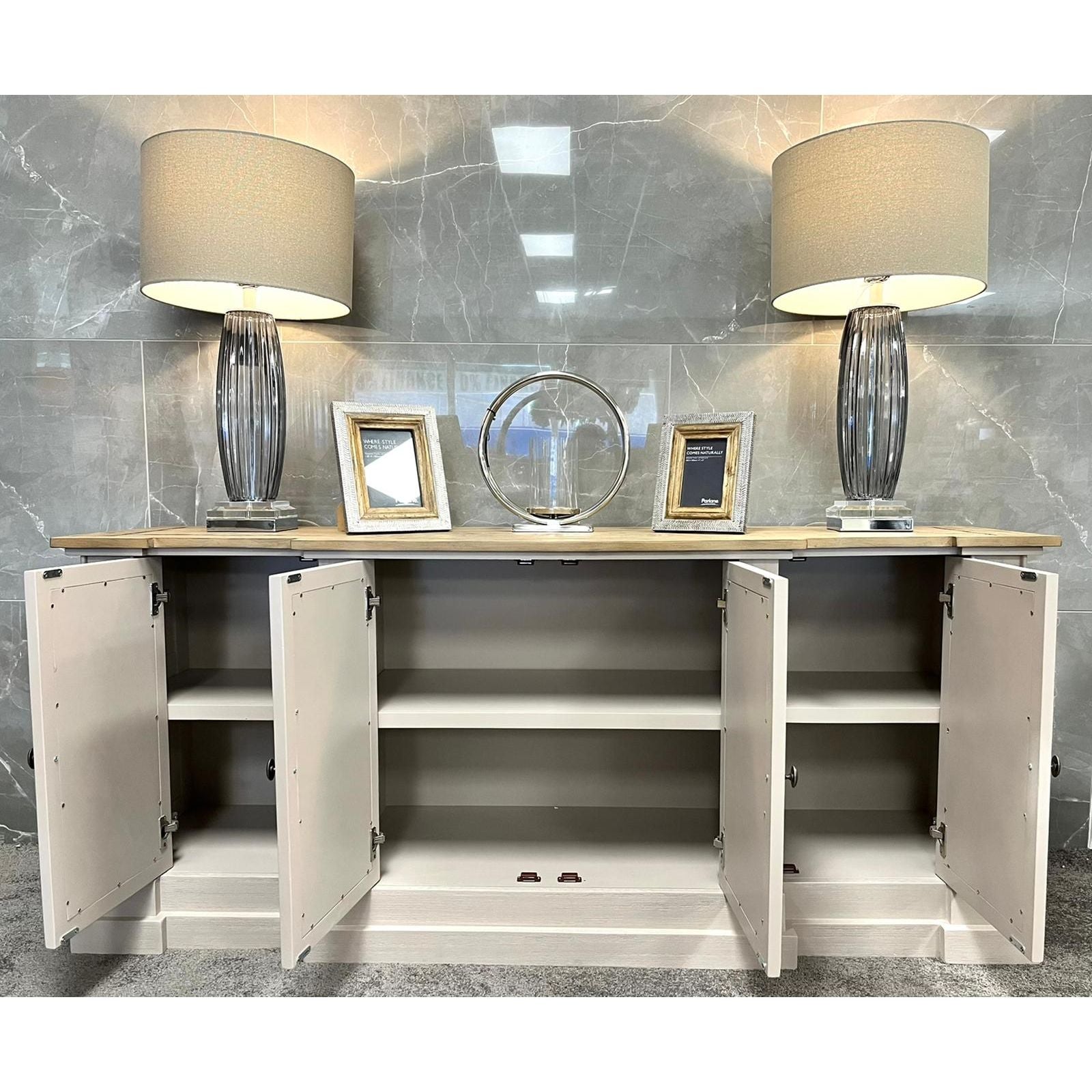 Bourdury Sideboard - Putty Grey