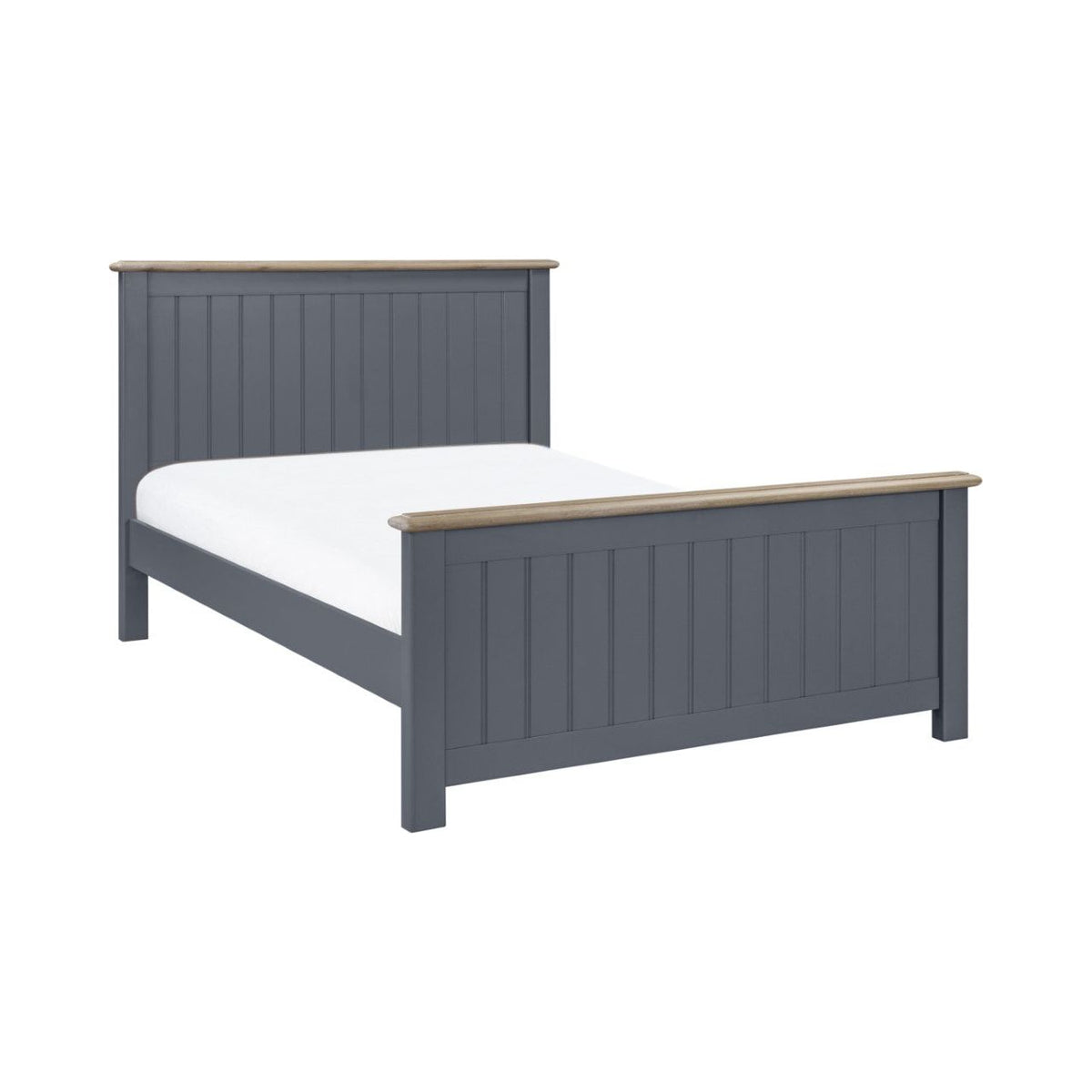 Bromley 5ft King size bed Frame - Charcoal – Traynor Furnishings