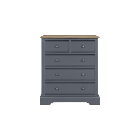 Bromley 2 + 3 Tall Chest - Charcoal