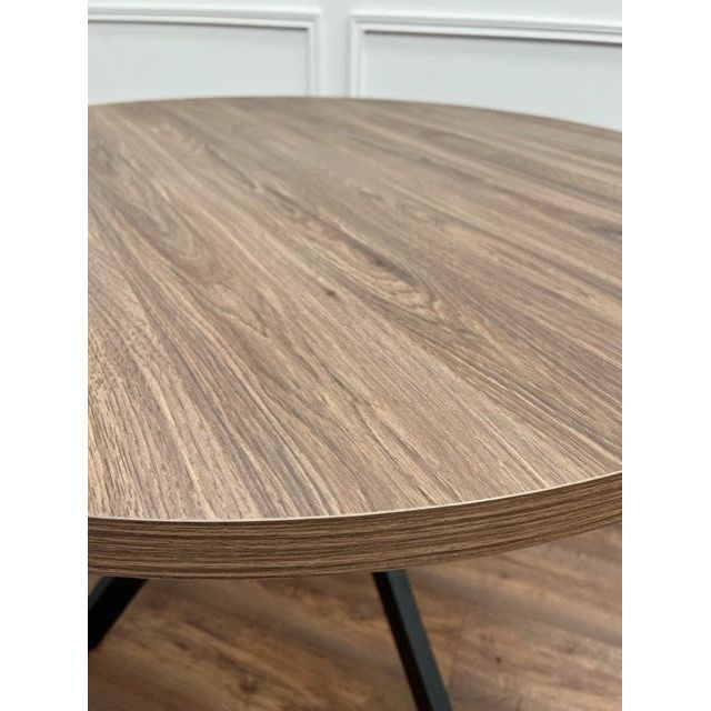Freddy Round Dining Table Set  - Walnut