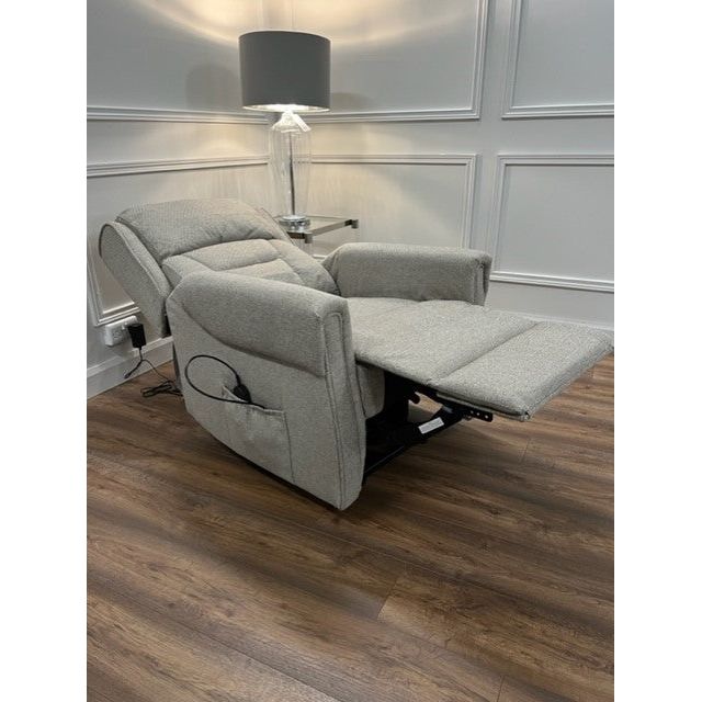 Sandy lift & tilt Dual Motor Armchair - Taupe Fabric