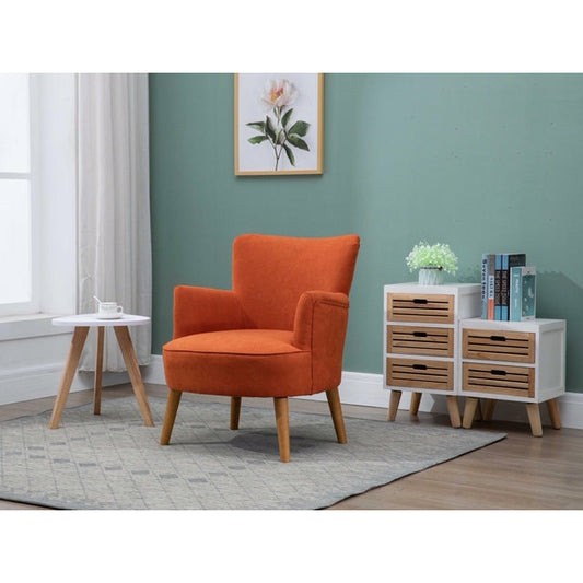 Keira Chair Sun Burst Oranage