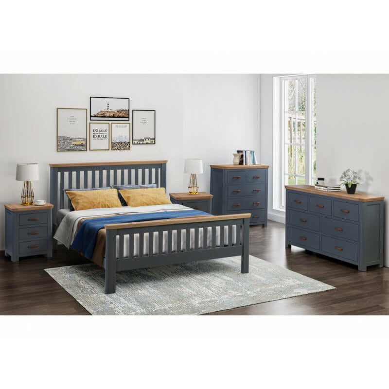 Canterbury Bedroom Range - Midnight Blue