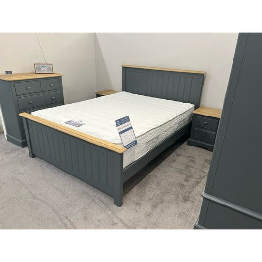 Bromley 5ft King size  bed Frame  - Charcoal