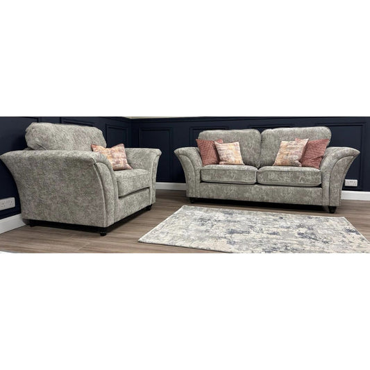 Kensington  Sofa Range  - Alaska Truffle Fabric