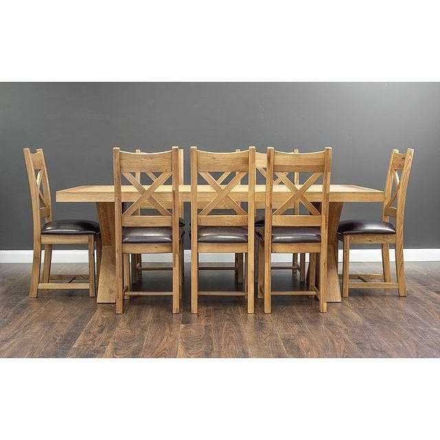 X Dining 2.2m Set (Fixed)