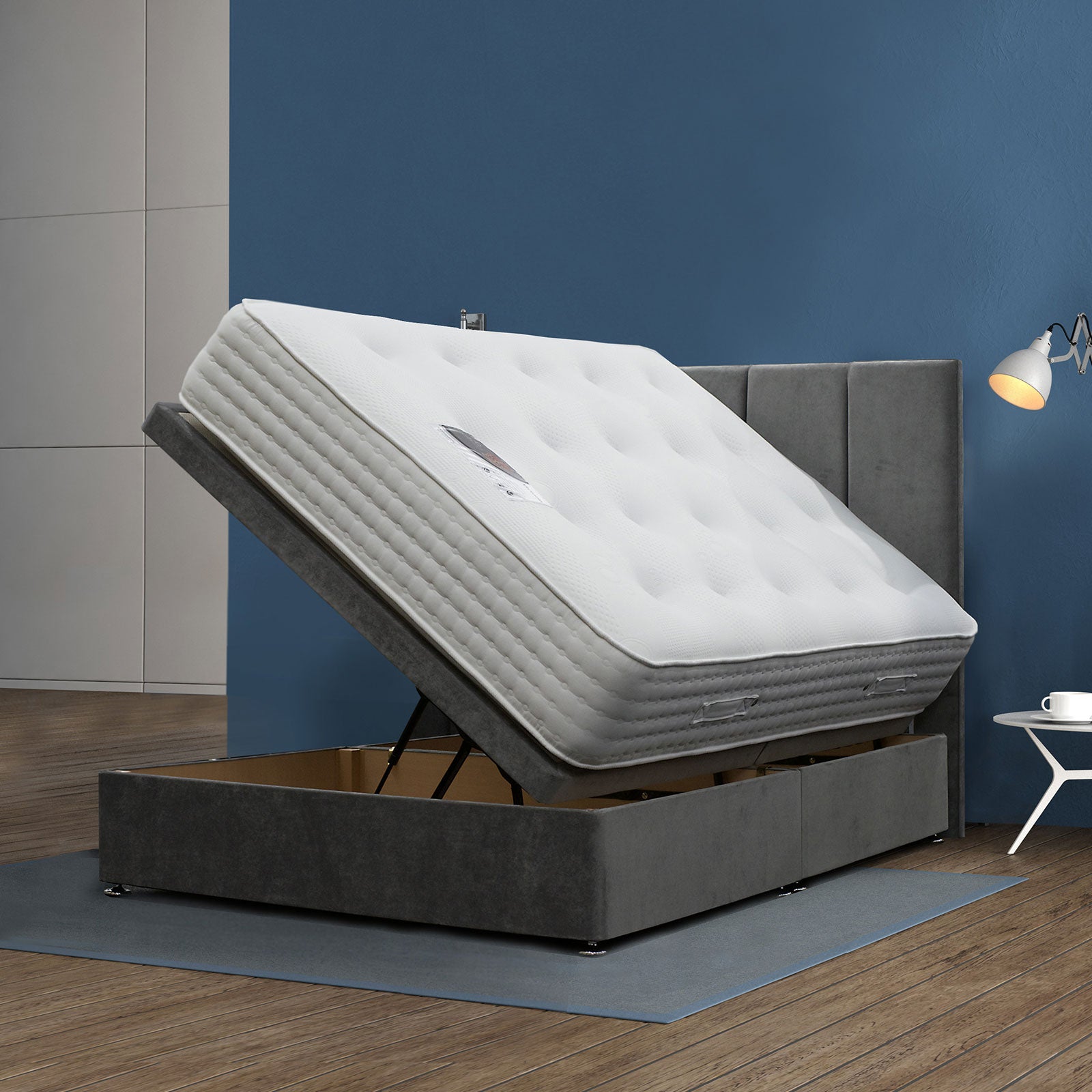 Brooklands Elizabeth Ottoman Divan set Side Opening