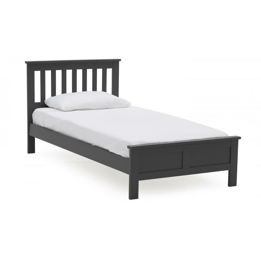 Salix Single Bed Frame Grey