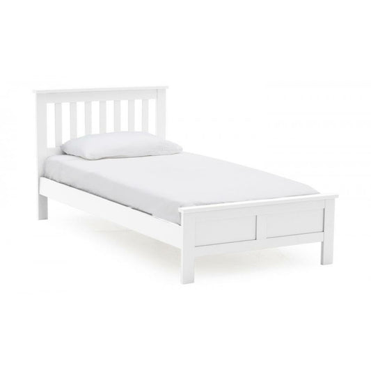 Salix Single Bed Frame White
