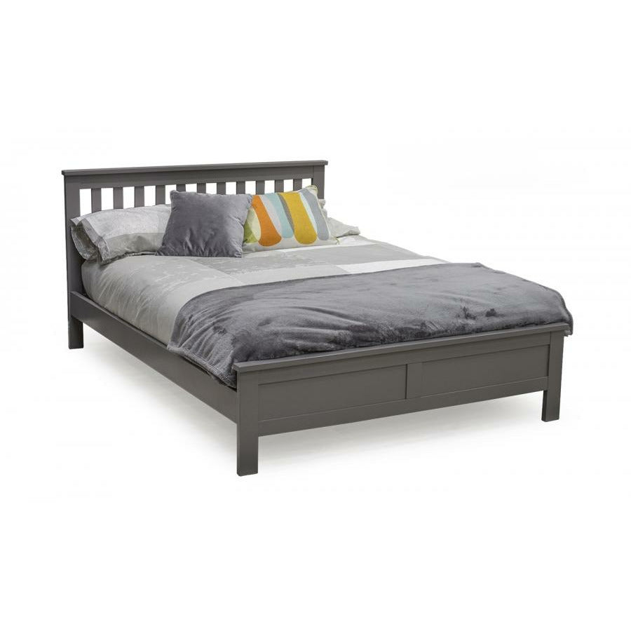 Salix kingsize Grey Bed Frame